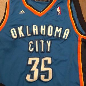 Men’s Large Thunder Kevin Durant Jersey